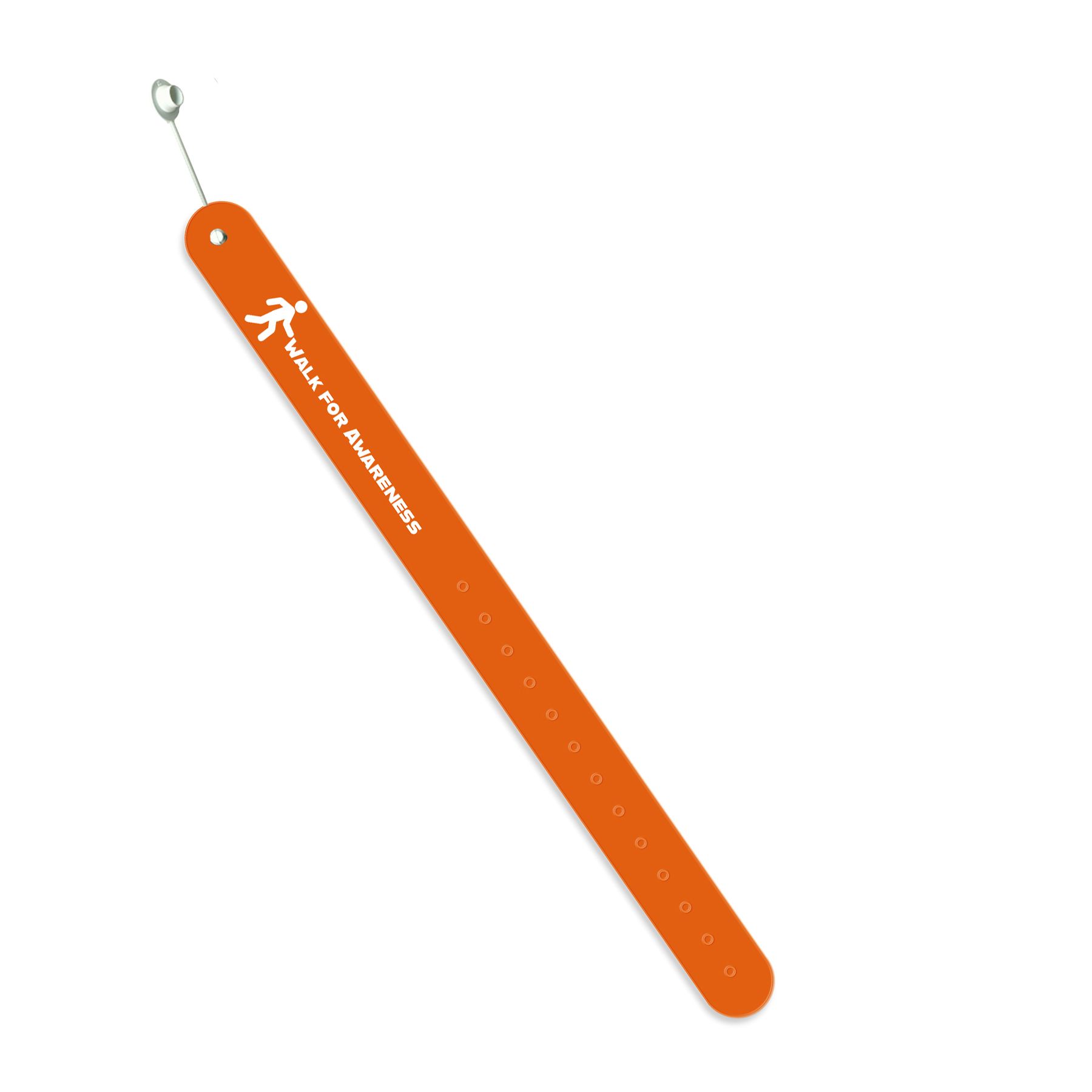Orange Imprinted - Permanent Stud